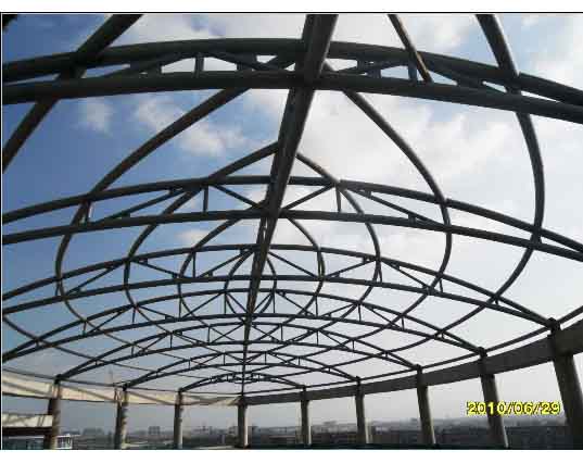 南康中煤朔州宾馆管桁架工程