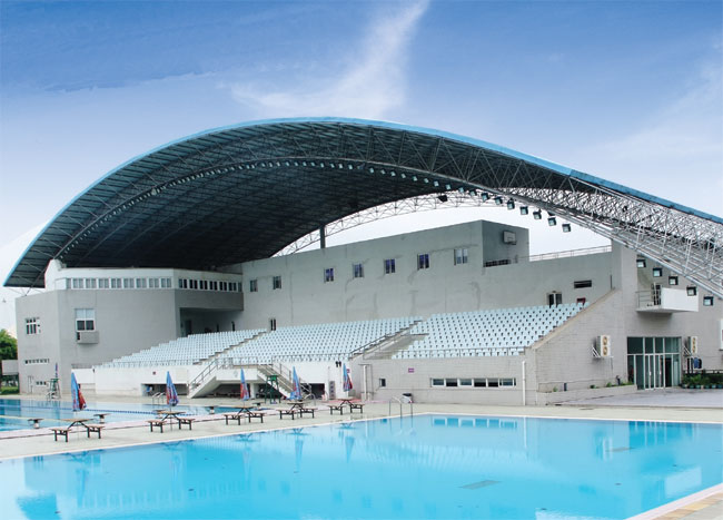 南康游泳馆网架